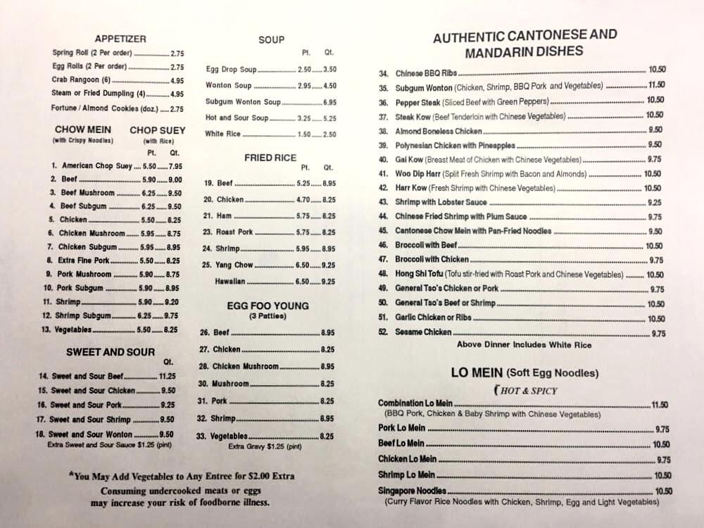 Imperial Palace Crab Rangoon